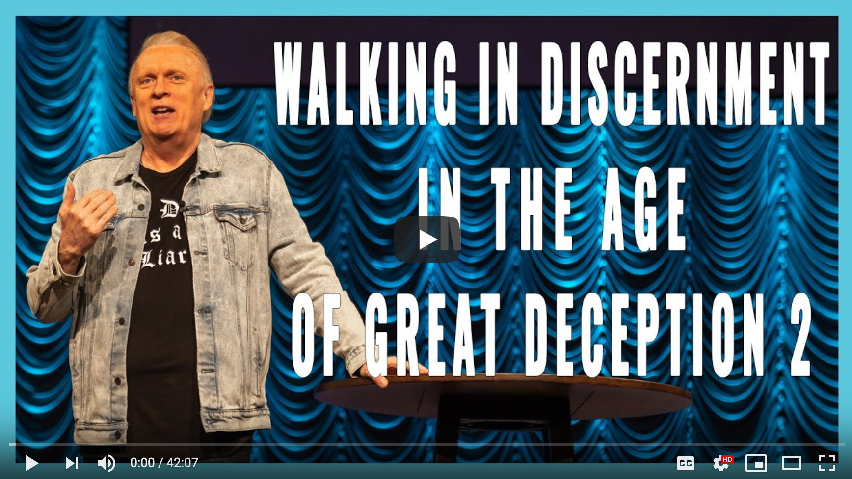 Walking in Discernment in the Age of Great Deception Part 2